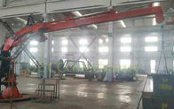 Space Saved 6T Offshore 12m  Hydraulic Folding Boom Crane
